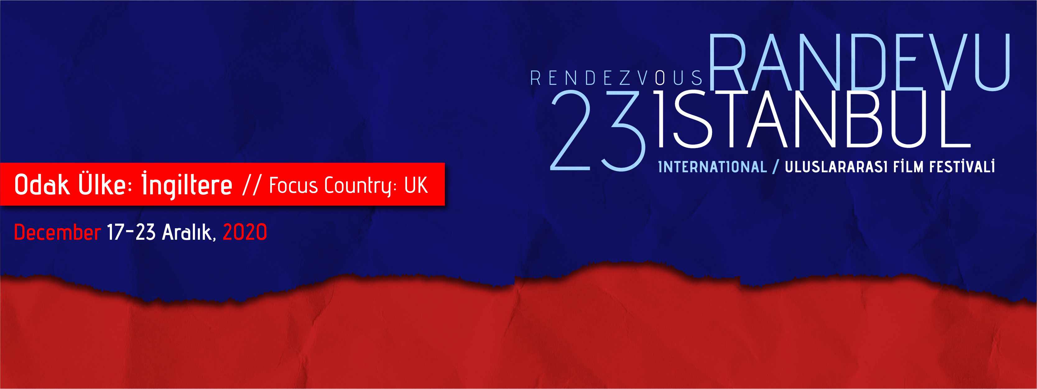 23. Randevu İstanbul Film Uluslararası Festivali